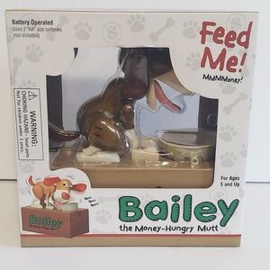 Bailey the money hungry mutt, mechanical bank.